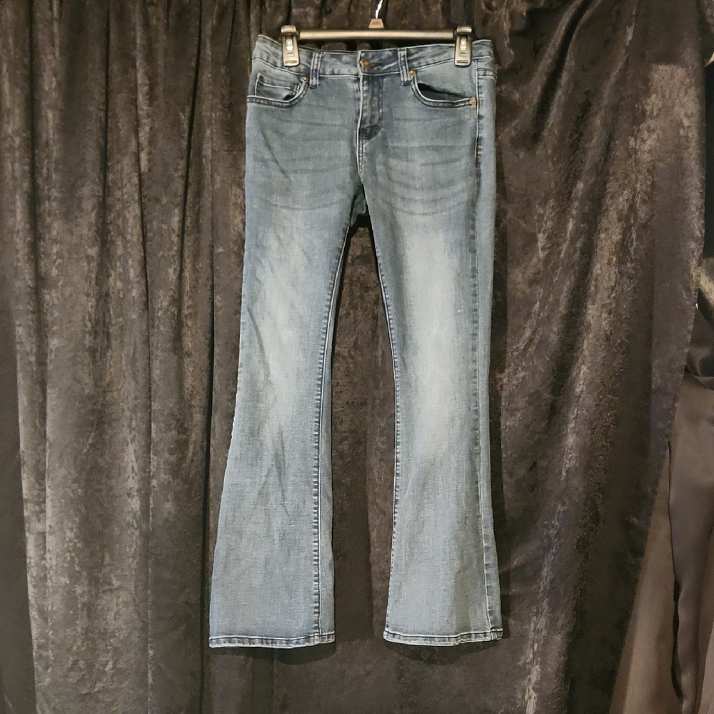 Soho Light Blue Flare Jeans